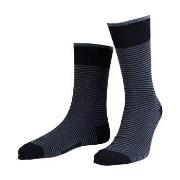 Amanda Christensen True Stripe Ankle Sock Marine Gr 39/42