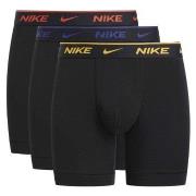 Nike 3P Everyday Essentials Cotton Stretch Boxer Schwarz/Gelb Baumwoll...