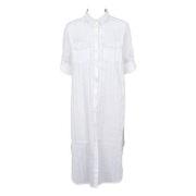 Missya Lione Beach Dress Weiß Baumwolle Small Damen