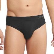 Sloggi 2P Men GO Smooth Classic Briefs Schwarz Small Herren