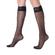 Oroblu Strumpfhosen Sweetie 20 Sheer Knee-Highs Schwarz Polyamid One S...