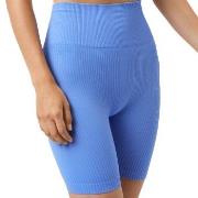 Björn Borg Studio Seamless Ribbed Shorts Blau Polyamid Medium Damen