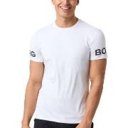 Björn Borg Performance Tee Weiß Polyester Small Herren