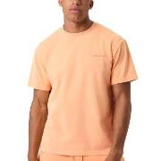 Björn Borg Oversized Washed T-shirt Orange Baumwolle Medium Herren