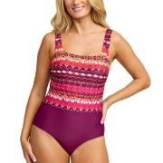 Damella Patricia Swimsuit Rosa Muster 38 Damen