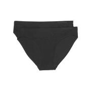 Marc O Polo Elastic Briefs 2P Schwarz Small Damen