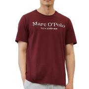 Marc O Polo Organic Cotton Basic SS Pyjama Rot Ökologische Baumwolle X...