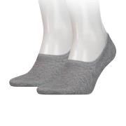 Tommy Hilfiger 2P Men Footie Invisible Sock Grau Gr 39/42 Herren