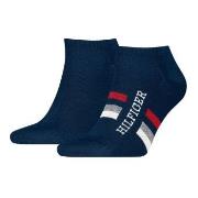 Tommy Hilfiger 2P Men Tab Sneaker Socks Marine Gr 39/42 Herren