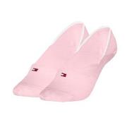Tommy Hilfiger 2P Women Shine Footie Socks Hellrosa Gr 39/42 Damen