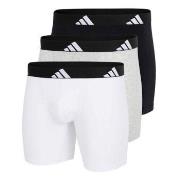 adidas 3P Active Flex Cotton Boxer Brief Weiß/Grau Baumwolle Small Her...