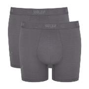 Sloggi 2P SLG Base Short Grau Baumwolle Small Herren