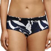 Femilet Honduras Midi Bikini Brief Blau/Weiß 38 Damen