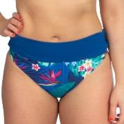 Panos Emporio Escape Chara Bikini Brief Blau Muster Polyamid 38 Damen