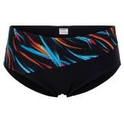 Wiki Korfu Swim Classic Midi Brief Blau/Orange 44 Damen