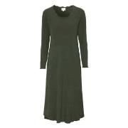 Damella Bamboo Plain Long Sleeve Nightdress Olive Bambus Medium Damen