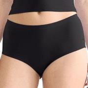 Sloggi 2P GO Sense High Waist Briefs Schwarz Modal Small Damen