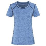 Stedman Recycled Women Sports-R Reflect Blau Polyester Small Damen