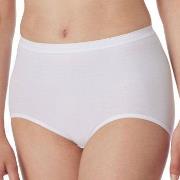 Schiesser Luxury Maxi Weiß Baumwolle Medium Damen