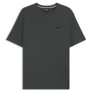 BOSS Waffle T Shirt Dunkelgrün Medium Herren