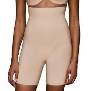 Triumph High Waist Medium Shaping Long Panty Beige Small Damen