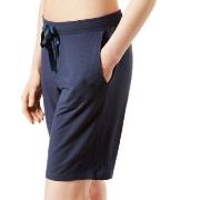 Schiesser Mix and Relax Bermuda Shorts Blau Modal Small Damen