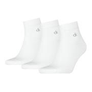 Calvin Klein 3P Classic Quarter Socks For Men Weiß Gr 39/42 Herren