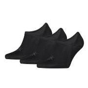 Calvin Klein 3P Footie Men Socks High Cut Schwarz Gr 39/42 Herren