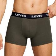 Levis 2P Repeat Logo Boxer Brief Khaki Baumwolle Small Herren