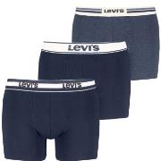 Levis 3P Gift Icon Combi Boxer Marine Baumwolle Medium Herren