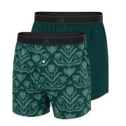 adidas 2P Active Woven Boxer Grün Baumwolle Small Herren