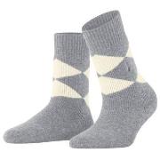 Burlington Women Cosy Argyle House socks Grau Gr 36/41 Damen