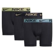 Nike 3P Everyday Essentials Micro Boxer Brief Schwarz/Gelb Polyester M...