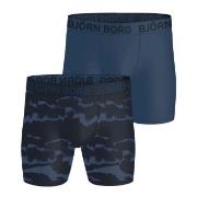 Björn Borg 2P Sports Lightweight Boxers Marine/Blau Polyester Small He...