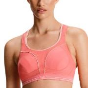 Shock Absorber BH Ultimate Run Bra Rosa/Weiß Polyamid B 80 Damen
