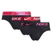 Nike 3P Dri-Fit Essential Micro Hip Brief Rot/Rosa Baumwolle Small Her...
