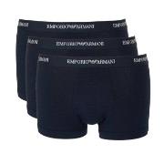 Armani Stretch Jersey Boxer Briefs 3P Marine Baumwolle Small Herren
