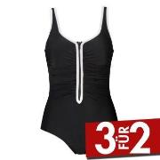 Damella Marlene Swimsuit Schwarz/Weiß 38 Damen