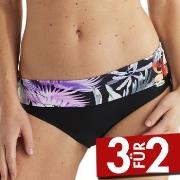 Damella Veronica Tropical Tai Bikini Brief Lila/Schwarz 38 Damen