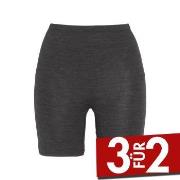 Damella Wool And Silk Shorts Dunkelgrau Wolle 38 Damen