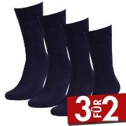 Amanda Christensen 4P Bamboo Crew Socks Marine Gr 39/42
