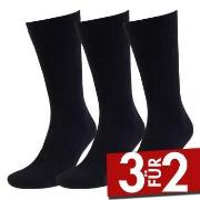 Amanda Christensen 3P True Ankle Soft Top Sock Schwarz Gr 39/42 Herren