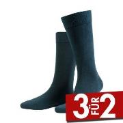 Amanda Christensen True Combed Cotton Sock Grün Gr 39/42