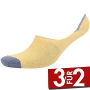 Amanda Christensen True Contrast Invisible Sock Gelb Gr 43/44