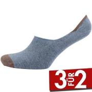 Amanda Christensen True Contrast Invisible Sock Blau/Braun Gr 43/44