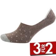 Amanda Christensen True Dot Invisible Sock Dunkelbraun Gr 43/44