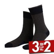 Amanda Christensen True Stripe Ankle Sock Dunkelgrau Gr 39/42