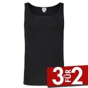 Jockey Cotton A-Shirt Schwarz Baumwolle Small Herren