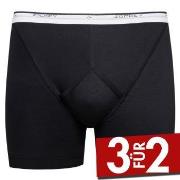 Jockey Cotton Midway Brief Schwarz Baumwolle Small Herren