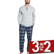 Jockey Pants Woven Blau/Hellblau Small Herren